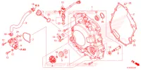 COPERTURA CASSA MANOVELLA/POMPA ACQUA  per Honda SH 350 SPORTY ED 2022