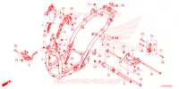 CORPO TELAIO   per Honda SH 350 SPORTY ED 2022