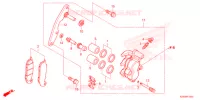 CALIBRO FRENO ANTERIORE   per Honda ADV 150 ABS 2021