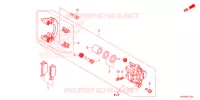 CALIBRO FRENO POSTERIORE   per Honda ADV 150 ABS 2021