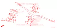CONDOTTO MANIGLIA/COPERTURA MANIGLIA  per Honda ADV 150 ABS 2021