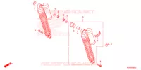 CUSCINO POSTERIORE   per Honda ADV 150 ABS 2021