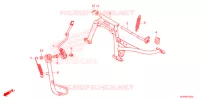 PIEDE D'APPOGGIO  per Honda ADV 150 ABS 2021