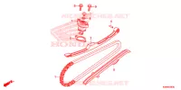 CATENA CAMMA/TENSIONE   per Honda ADV 150 ABS 2021