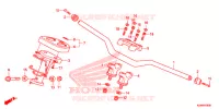 CONDOTTO MANIGLIA/COPERTURA MANIGLIA  per Honda ADV 150 ABS 2021