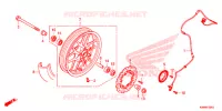 RUOTA ANTERIORE  per Honda ADV 150 ABS 2021