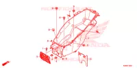 SCATOLA BAGAGLI  per Honda ADV 150 ABS 2021