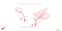 SPECCHIETTO   per Honda ADV 150 ABS 2021
