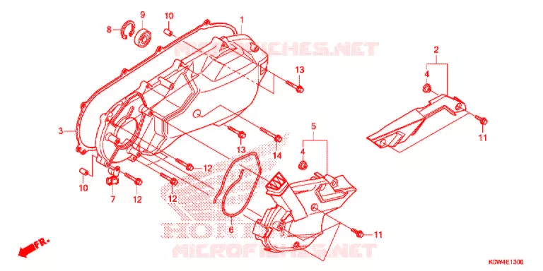 COPERTURA LATO SINISTRO  Honda SCOOTER 150 ADV 2021  ADV150AM_A