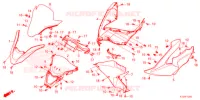 COPERTURA ANTERIORE  per Honda PCX 160 ABS 2021