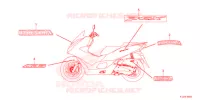 MARCHIO/STRISCIA  per Honda PCX 160 ABS 2021