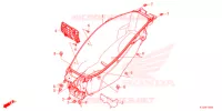 SCATOLA BAGAGLI  per Honda PCX 160 ABS 2021