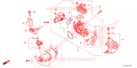 CORPO FARFALLATO per Honda PCX 160 ABS 2021
