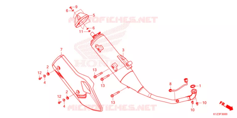 SMORZATORE SCARICO   Honda SCOOTER 160 PCX 2021  WW150AM