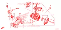 CORPO FARFALLATO per Honda PCX 150 2016