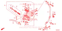 FRENO MAESTRO ANTERIORE CILINDRO   per Honda PCX 150 2016