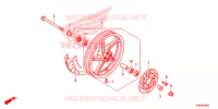 RUOTA ANTERIORE  per Honda PCX 150 2016