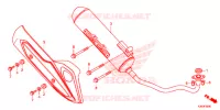 SMORZATORE SCARICO   per Honda PCX 150 2016