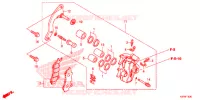 CALIBRO FRENO ANTERIORE  (WW150) per Honda PCX 150 2020