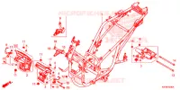 CORPO TELAIO   per Honda PCX 150 2020