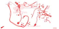 LEVA MANIGLIA/INTERRUTTORE/CAVO  per Honda PCX 150 2020