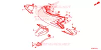 PARAFANGO POSTERIORE per Honda PCX 150 2020