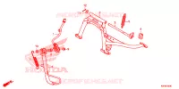 PIEDE D'APPOGGIO  per Honda PCX 150 2020