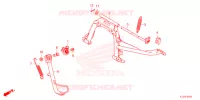 PIEDE D'APPOGGIO  per Honda PCX 150 2021