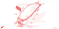 SCATOLA BAGAGLI  per Honda PCX 150 2021
