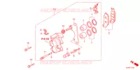 CALIBRO FRENO ANTERIORE   per Honda MSX 125 2021