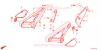 COPERTURA LATO  per Honda MSX 125 2021