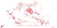CORPO VALVOLA IMMISSIONE   per Honda MSX 125 2021