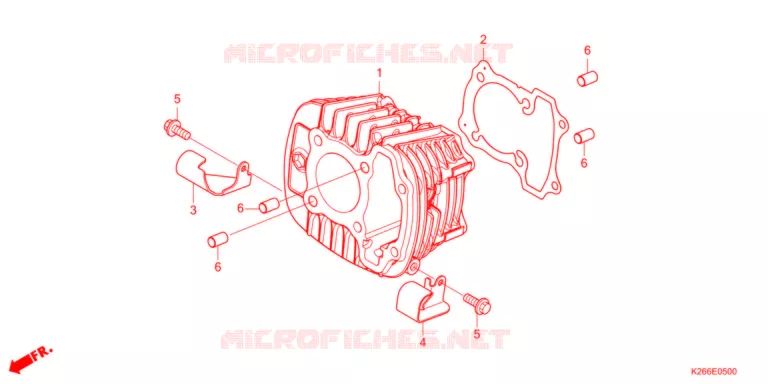 CILINDRO  Honda MOTO 125 GROM 2022  MSX125AM