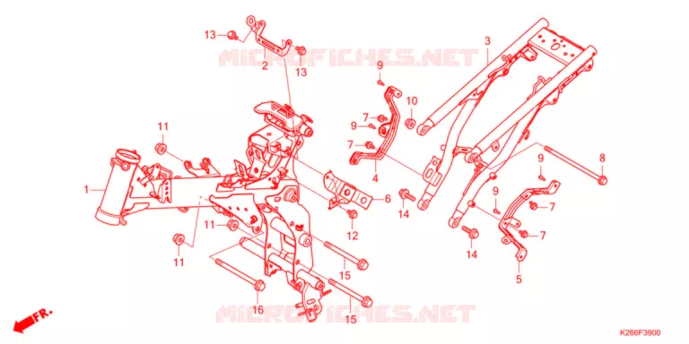 CORPO TELAIO   Honda MOTO 125 GROM 2022  MSX125AM