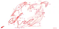 CARENE POSTERIORE per Honda FORZA 250 2021