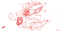 COPERTURA CASSA MANOVELLA  per Honda FORZA 250 2021