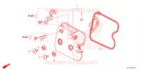 COPERTURA TESTA CILINDRO   per Honda FORZA 250 2021