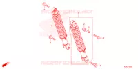 CUSCINO POSTERIORE   per Honda FORZA 250 2021
