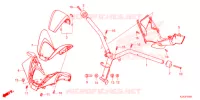 MANIGLIA STERZO/COPERTURA MANIGLIA  per Honda FORZA 250 2021