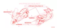 MARCHIO/EMBLEMA  per Honda FORZA 250 2021