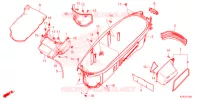 SCATOLA BAGAGLI  per Honda FORZA 250 2021