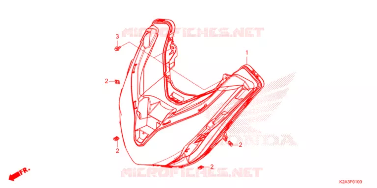 FANALE  Honda SCOOTER 250 FORZA 2021  NSS250AM