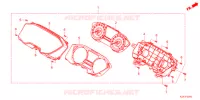 INDICATORE COMBINAZIONE  per Honda FORZA 250 2021
