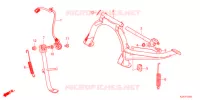 PIEDE D'APPOGGIO  per Honda FORZA 250 2021