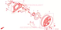 RUOTA POSTERIORE/BRACCIO OSCILLANTE  per Honda FORZA 250 2021