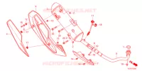 SMORZATORE SCARICO   per Honda FORZA 250 2021