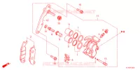 CALIBRO FRENO ANTERIORE   per Honda PCX 125 HYBRID e:HEV 2022