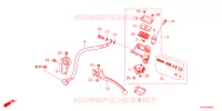 POMPA FRENO POSTERIORE per Honda PCX 125 HYBRID e:HEV 2022