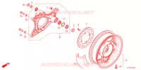 RUOTA POSTERIORE/BRACCIO OSCILLANTE  per Honda PCX 125 HYBRID e:HEV 2022