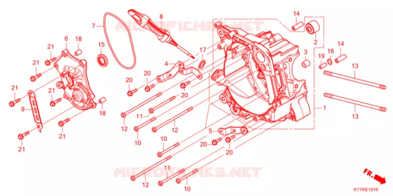 CASSA MANOVELLA DESTRA  Honda SCOOTER 125 PCX 2022  WW125HVM